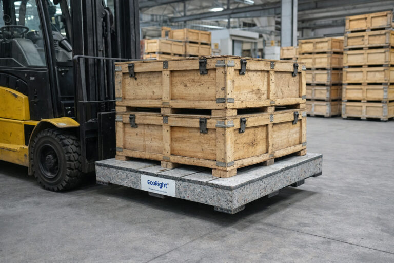 Ecoright Fly Ash Brick Pallets