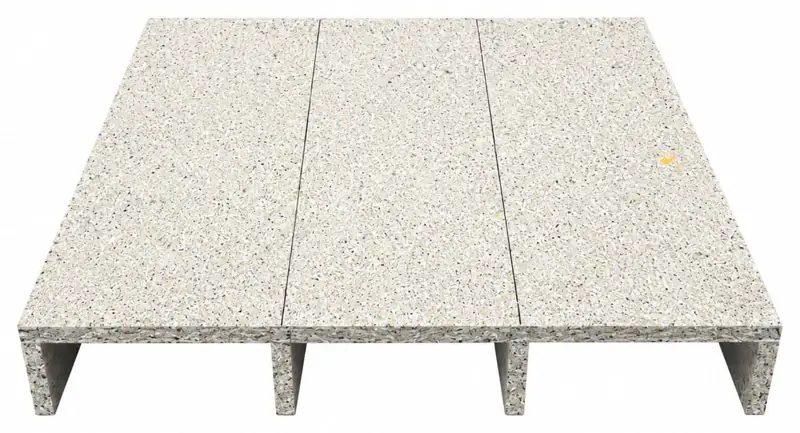 Storage Industrial Dunnage Pallets – 1000×1000 mm Solid Top Plastic